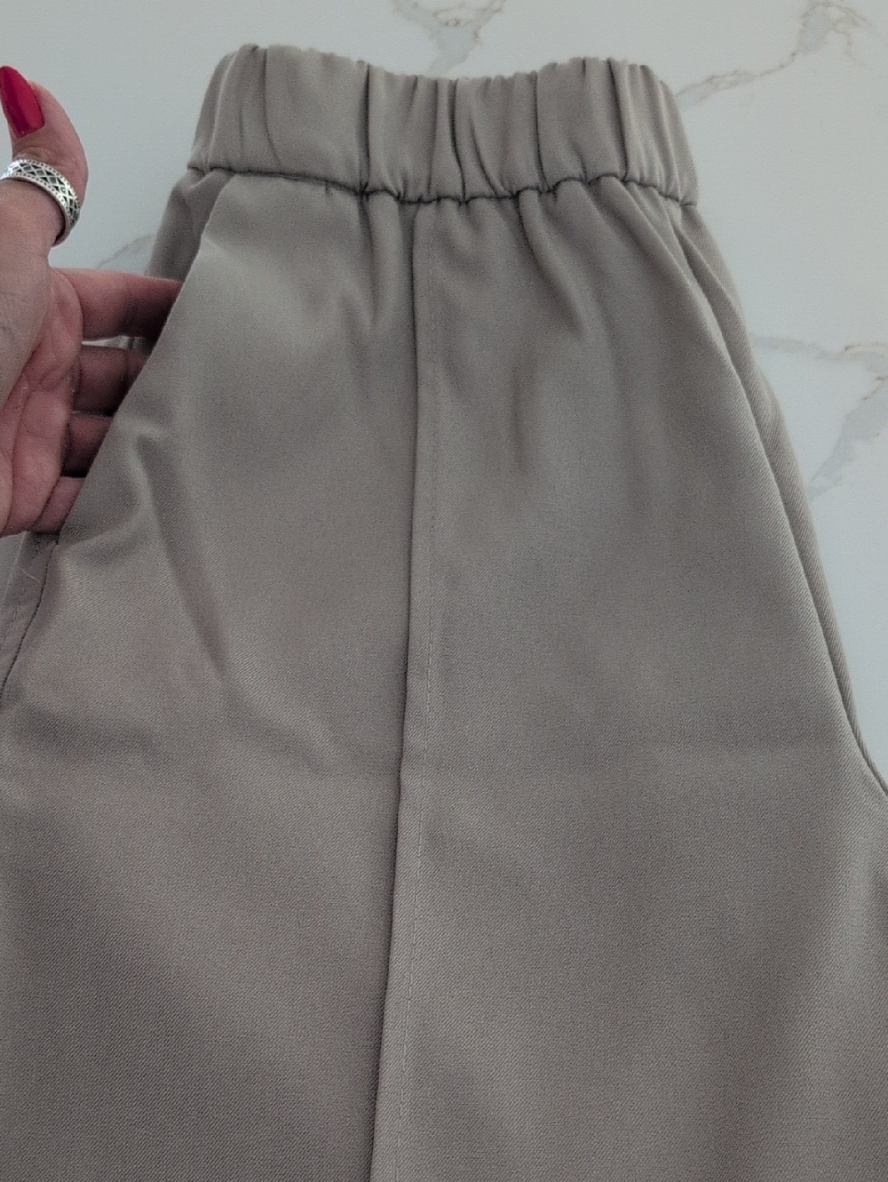 Cropped Jacket/Front Wide Leg Set Small - Picture 8 of 8